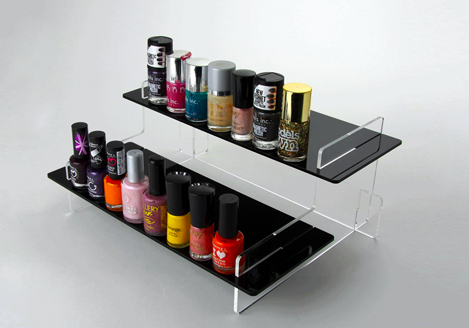 Acrylic display rack