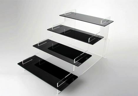 Acrylic display rack