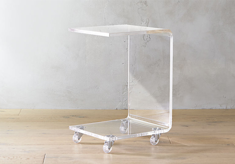 Acrylic display rack