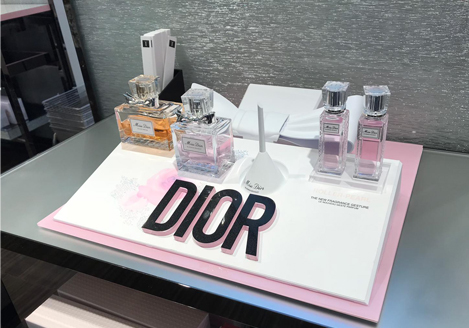 Acrylic display rack