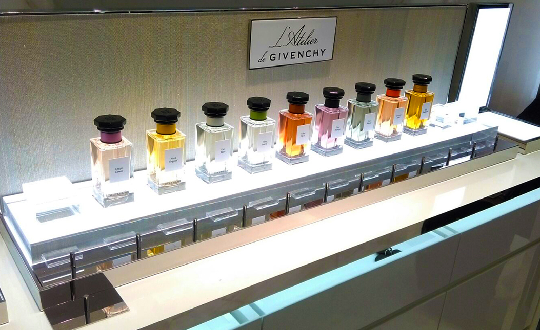 Acrylic display rack