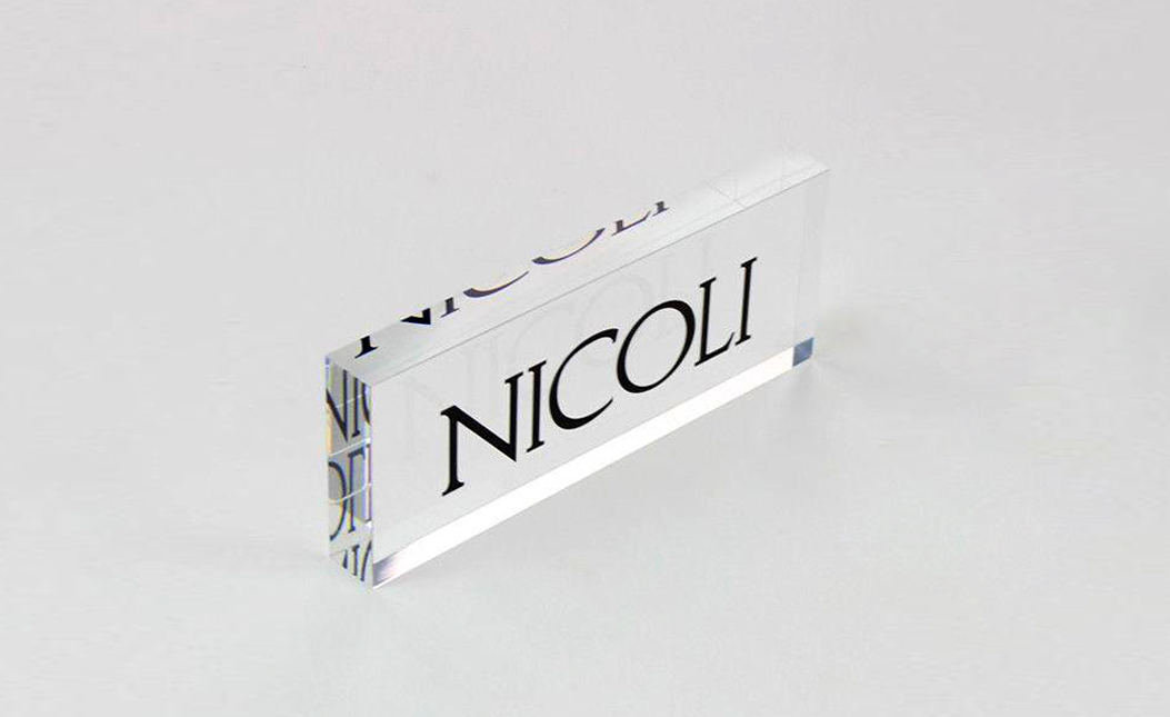 Acrylic display rack