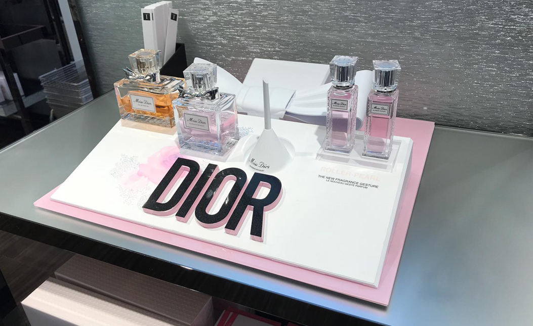 Acrylic display rack