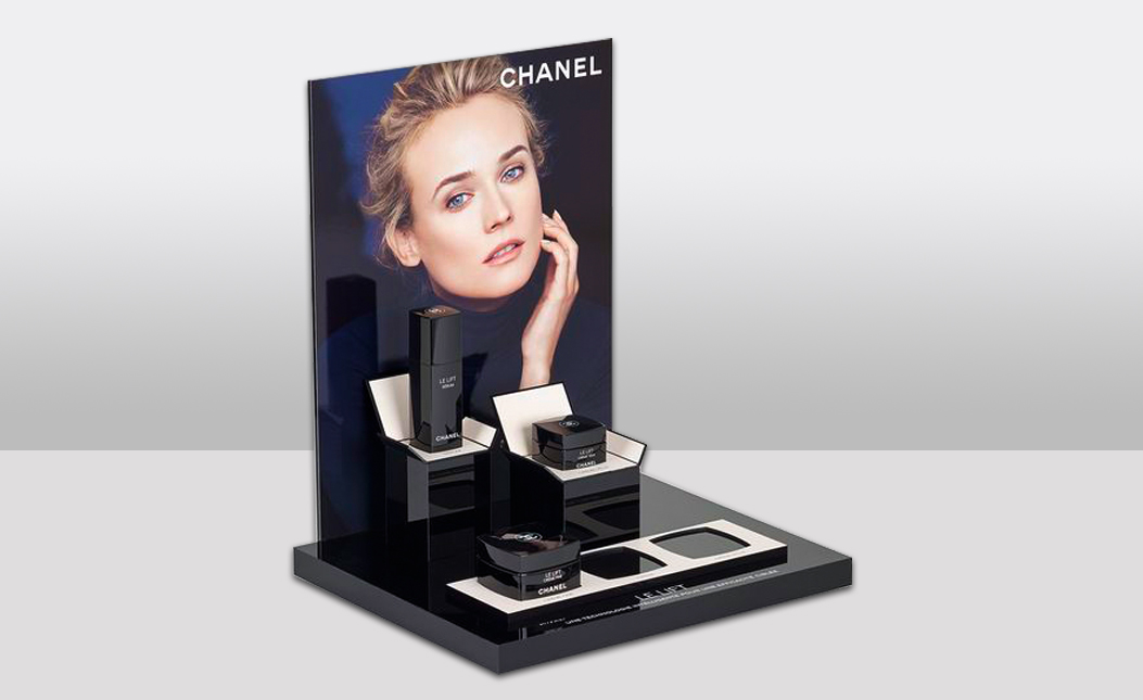 Acrylic display rack