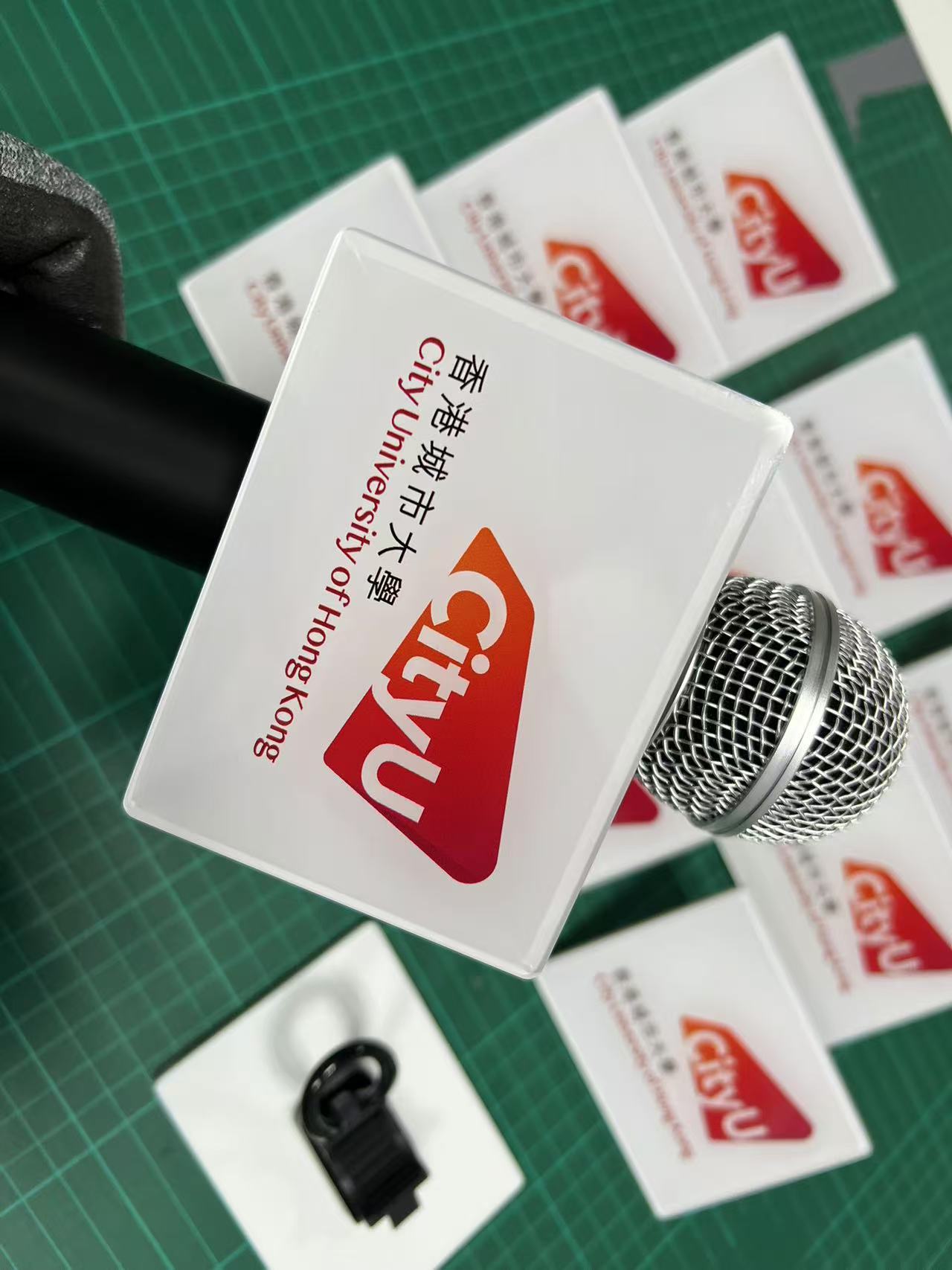 四方形咪牌/立體咪牌/Mic tag/Mic 牌/咪牌