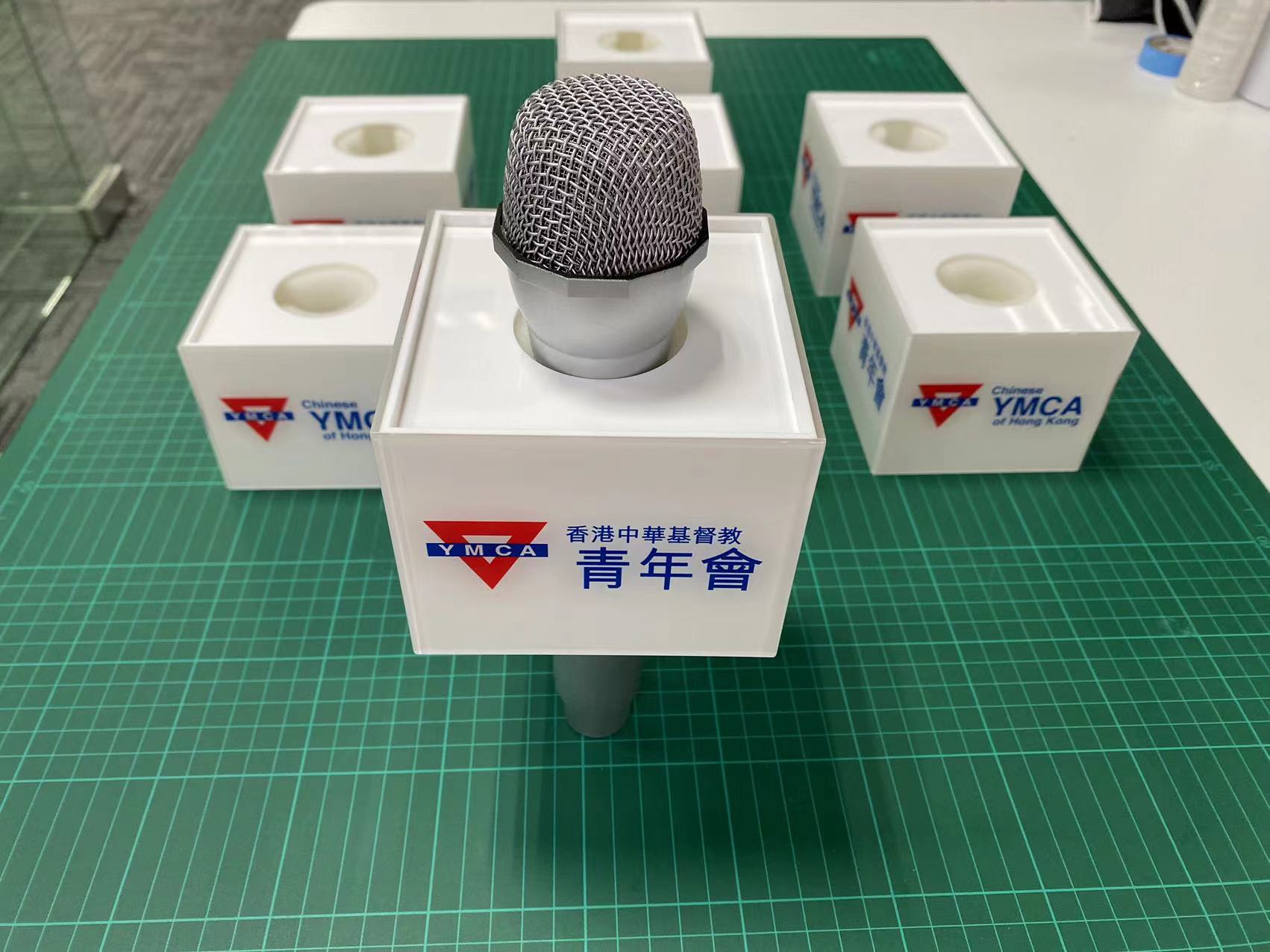 立體咪牌/四方形咪牌/Mic 牌/Mic tag