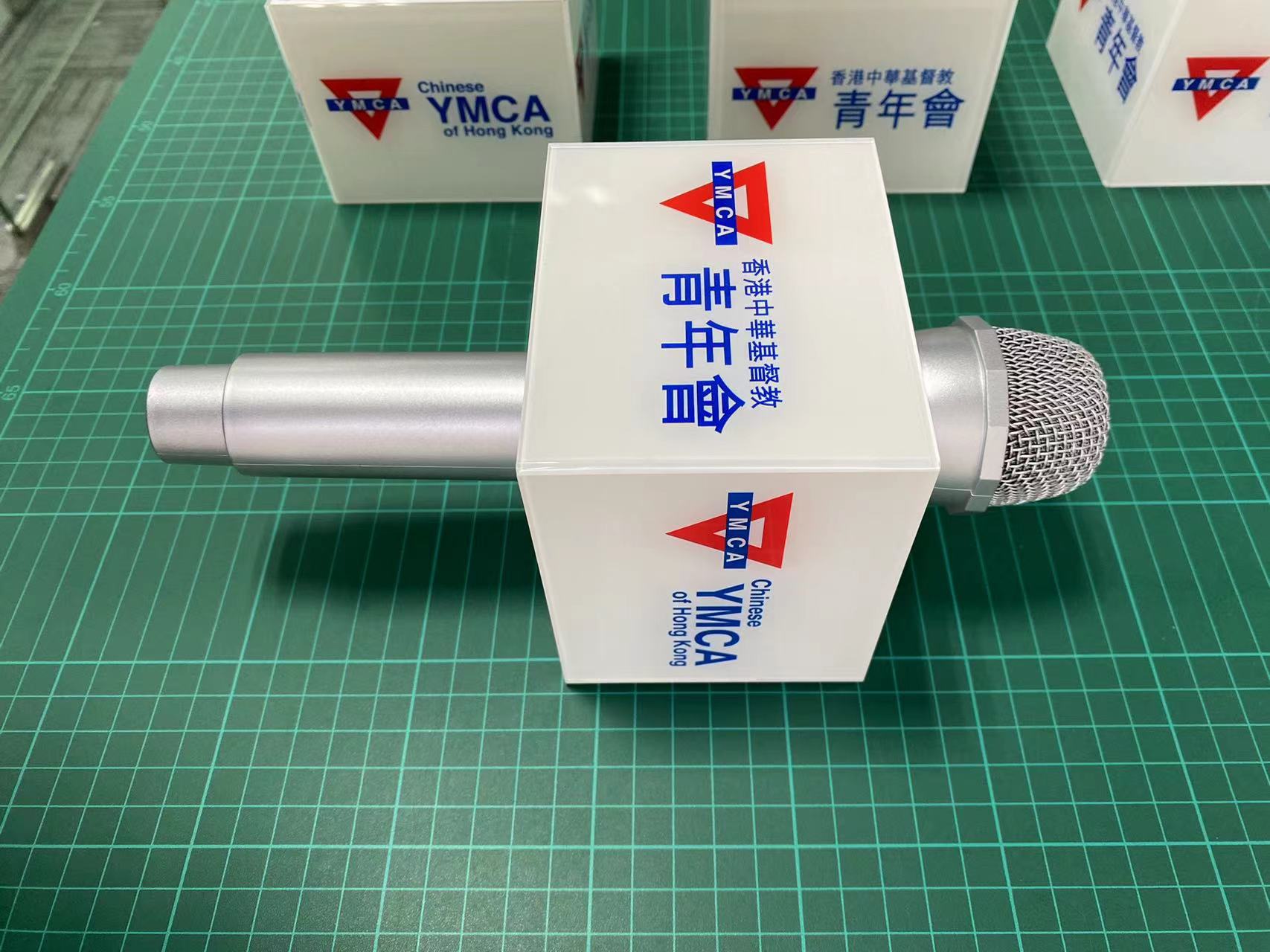 立體咪牌/四方形咪牌/Mic 牌/Mic tag