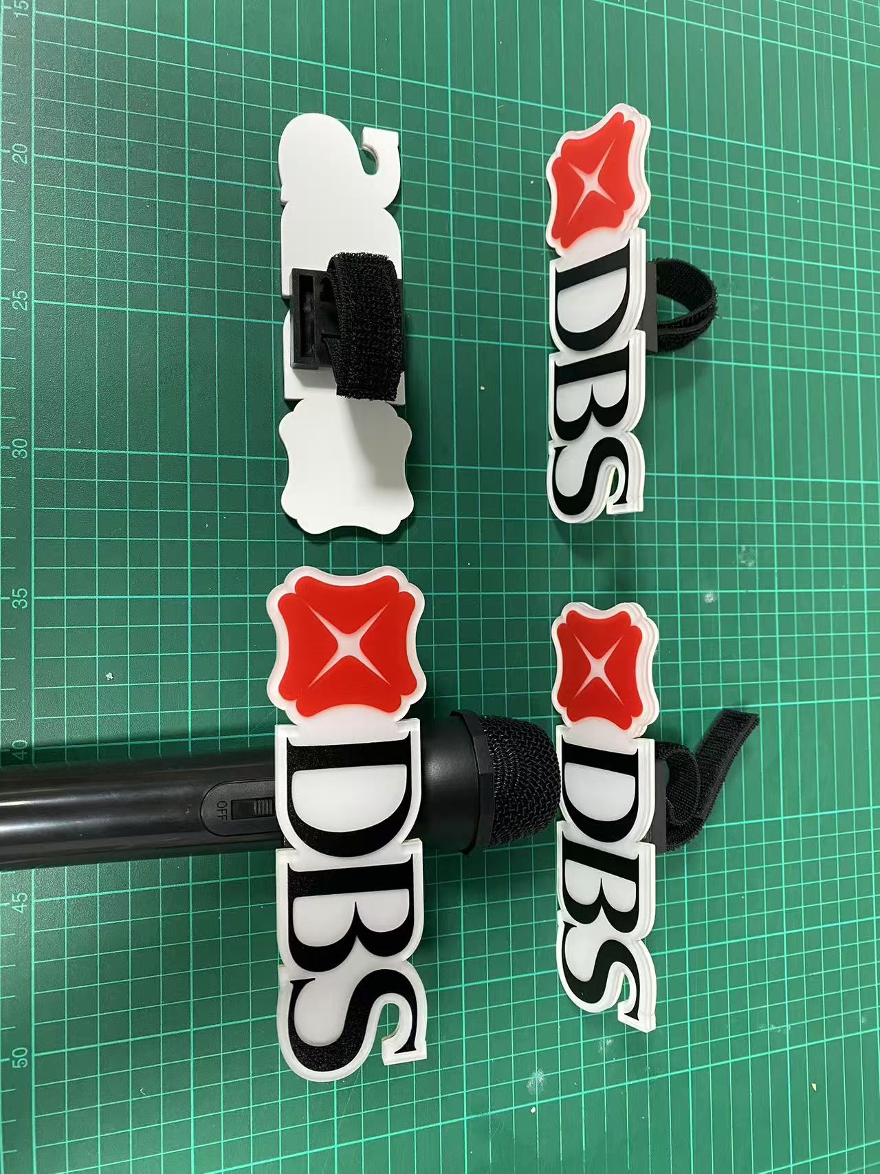 Die-cut Mic牌/咪牌/Mic tag/Mic 牌