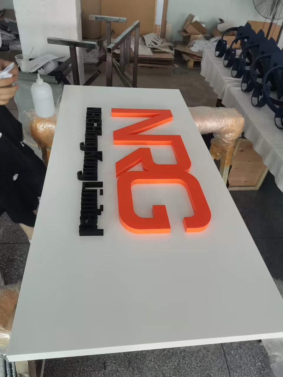 急單招牌製作--亞加力凸字招牌