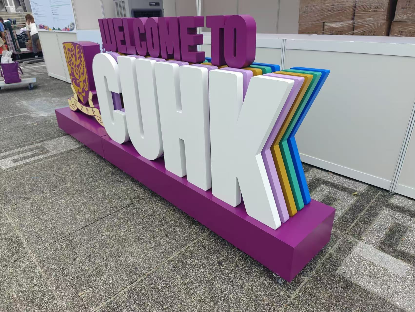 座地立體字,大型立體字擺設, 3D logo擺設,立體字製作,訂製立體字,3D Signboard